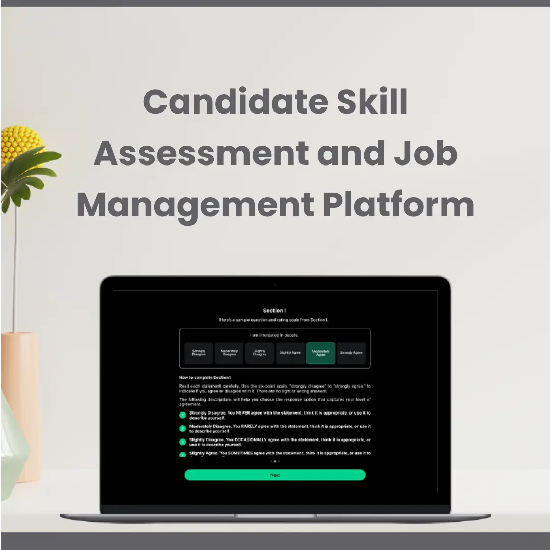 Candidate Skill Assessment and Job Management Platform