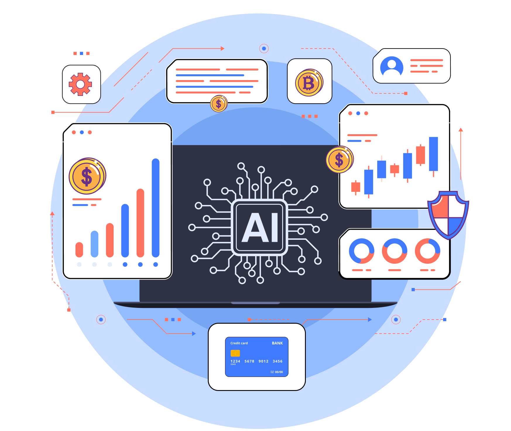 AI-powered fintech platform for smart financial insights
